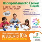 Acompanhamento Escolar Completo -  Espaço Cognitivo