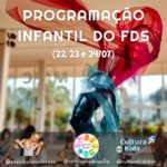 AGENDA DE EVENTOS INFANTIS PARA O FINAL DE SEMANA